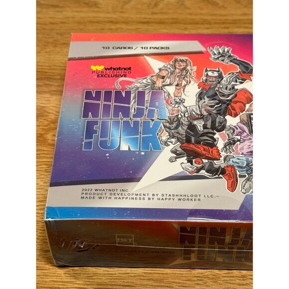 Ninja Funk Vol 1. Cover Art Cards‎ Sealed Box 1st Edition Whatnot - Picture 2 of 7
